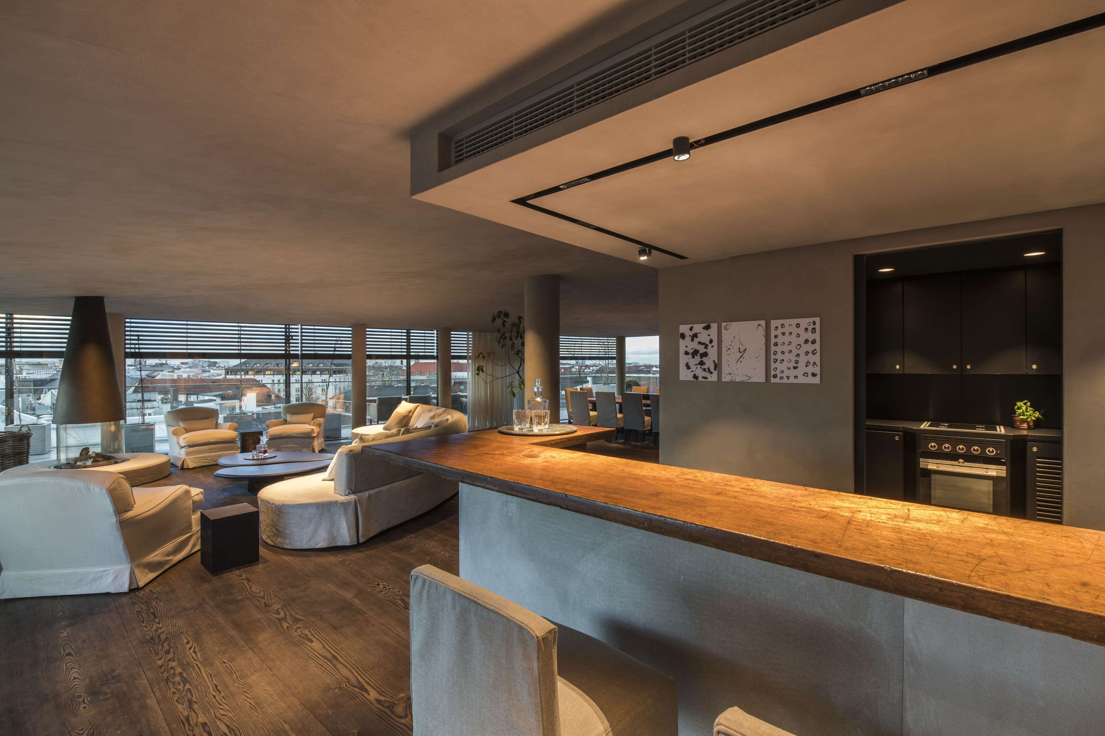 presidential suite (panoramic) | private kitchen | espresso maker, electric kettle