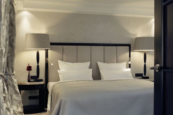 Premium bedding, down duvets, minibar, in-room safe