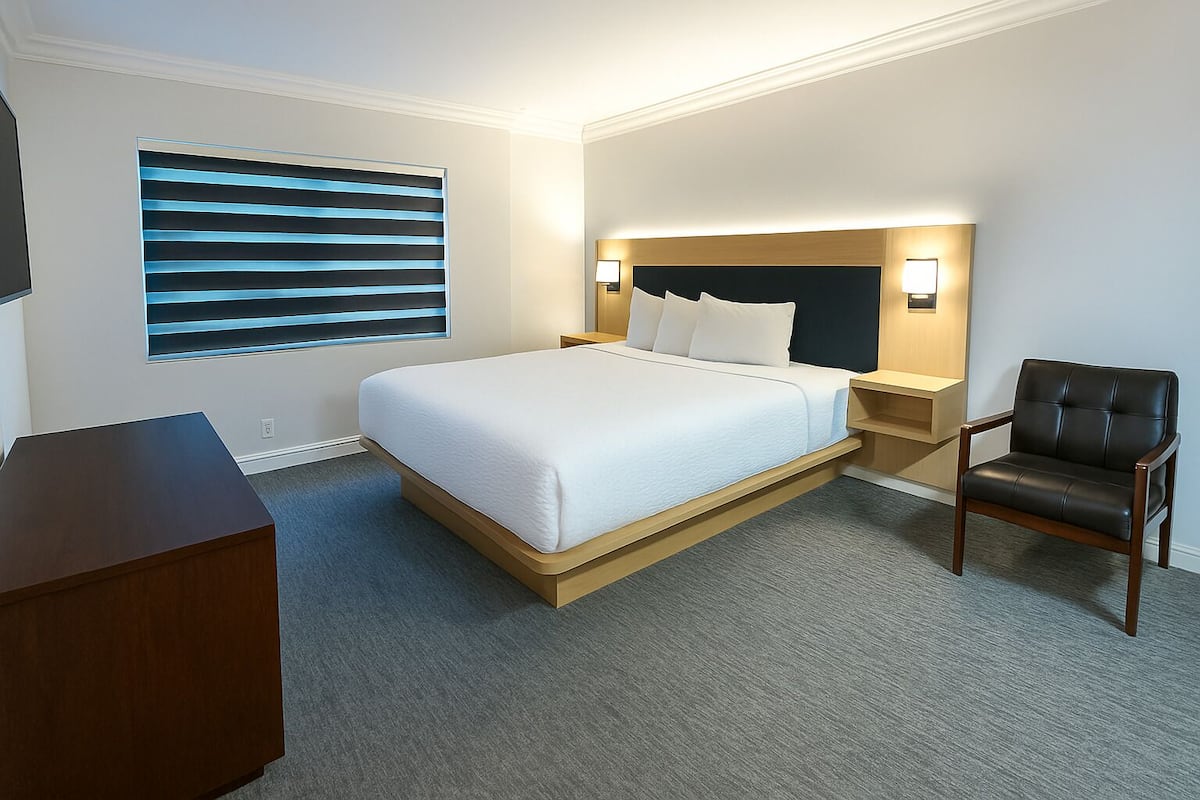 Habitación Premier | Caja fuerte, escritorio, espacio para trabajar con un portátil