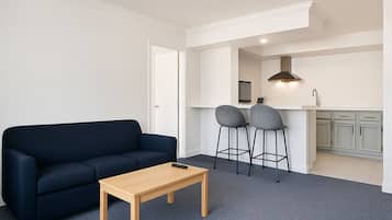 Quarto premier | Cozinha privada | Cafeteira/chaleira