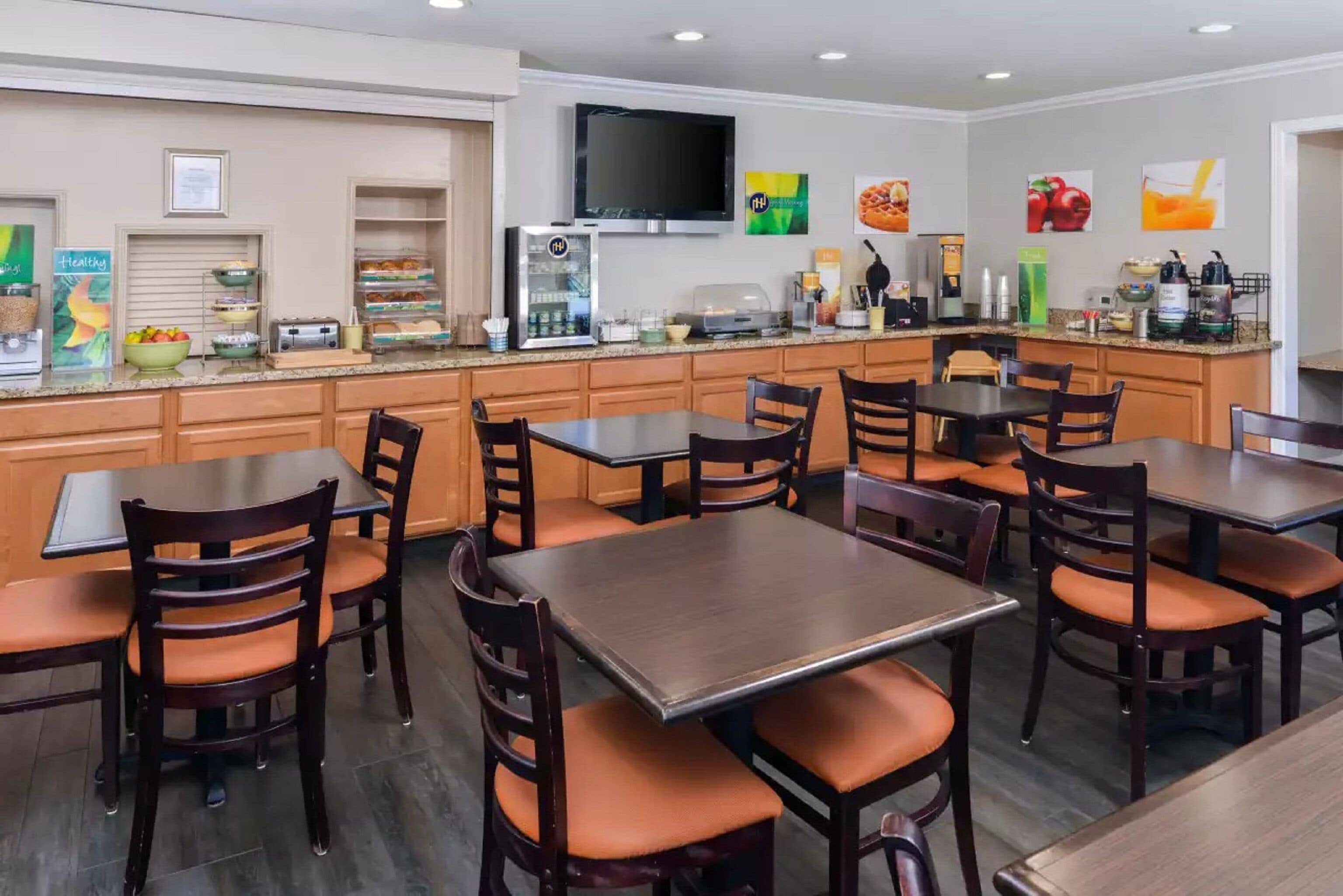 Frokostbuffé er inkludert hver dag