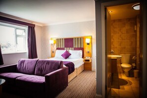 In-room safe, desk, iron/ironing board, free cribs/infant beds