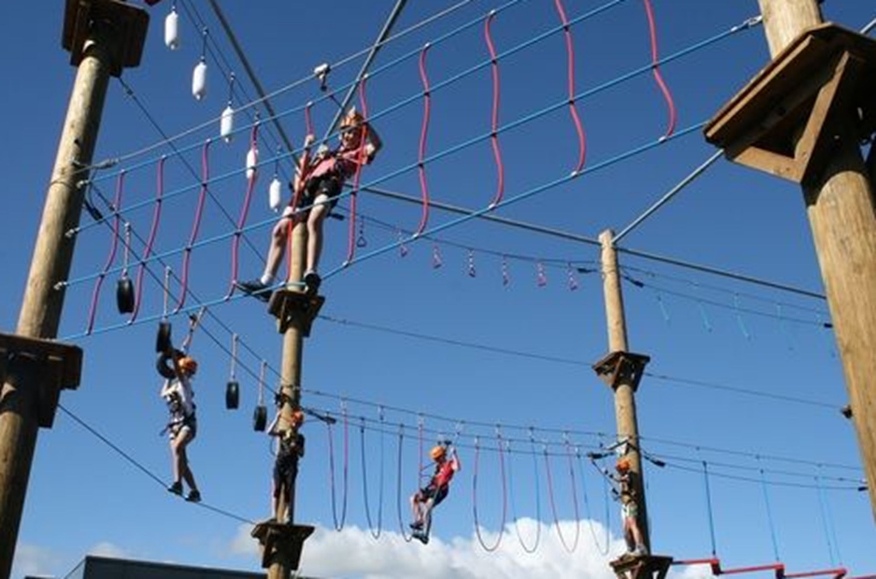 ropes course (team building)