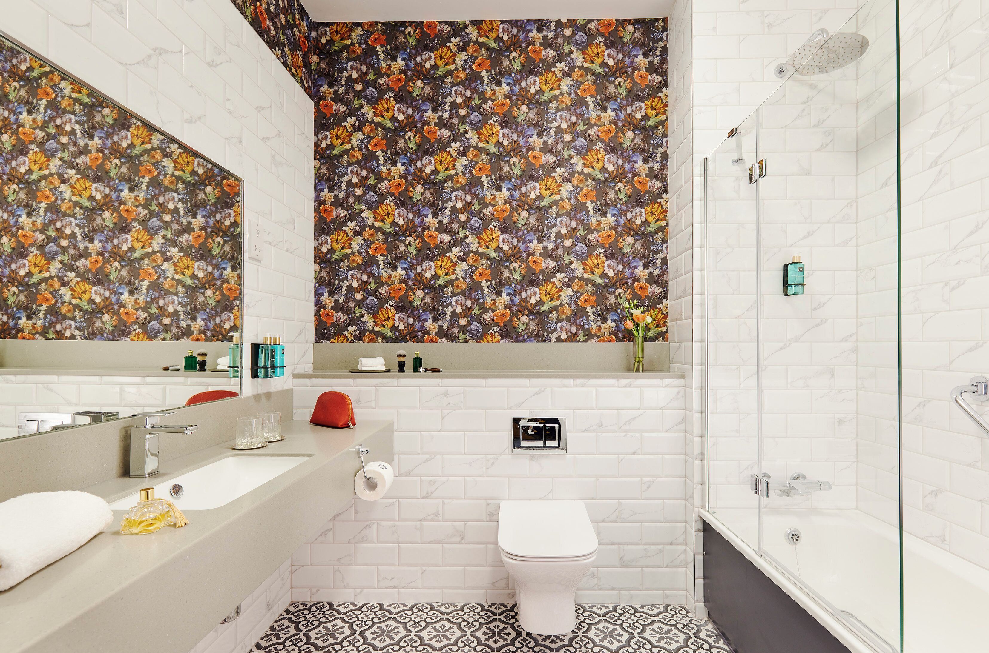 free toiletries, hair dryer, towels, soap