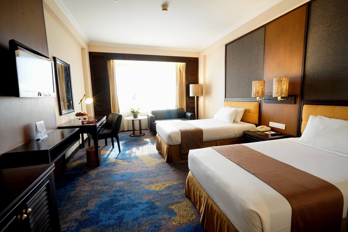 Executive kamer, Meerdere bedden (Executive Floor Twin Bed Room) | Luxe beddengoed, een minibar, geluiddichte muren