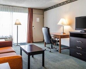 In-room safe, desk, blackout drapes, iron/ironing board