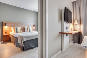 Family Room, 1 Double Bed with Sofa bed, Non Smoking | In-room safe, desk, iron/ironing board, cribs/infant beds