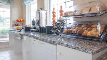 Kontinental frokost er inkludert hver dag