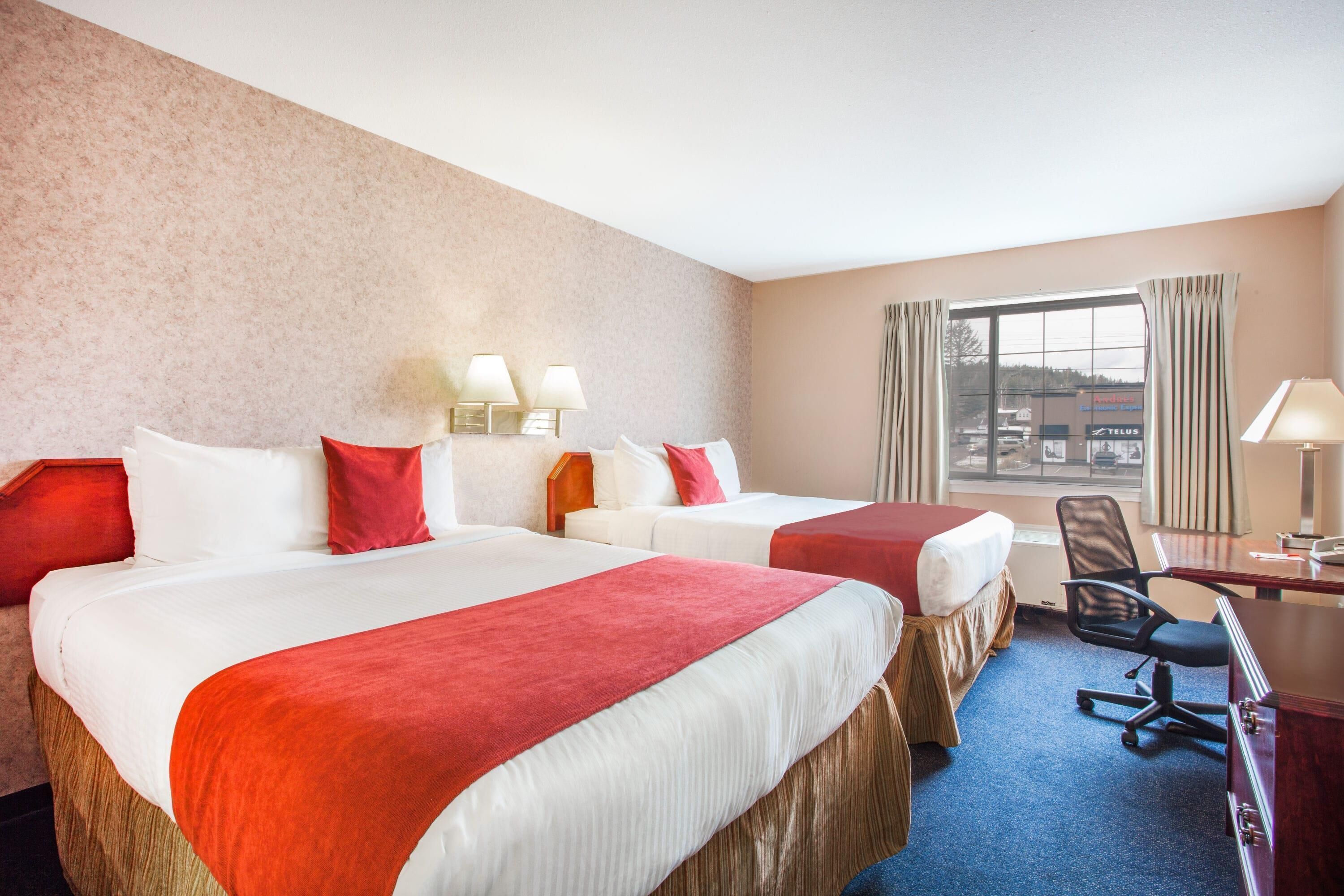 Desk, iron/ironing board, free WiFi, bed sheets