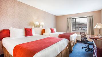 Desk, iron/ironing board, free WiFi, bed sheets