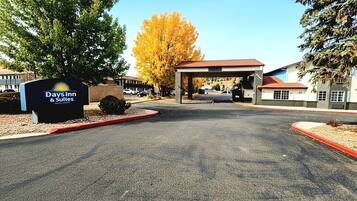 Fassade der Unterkunft