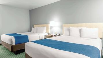 Ropa de cama de alta calidad y escritorio