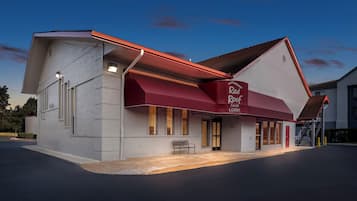Front of property – evening/night