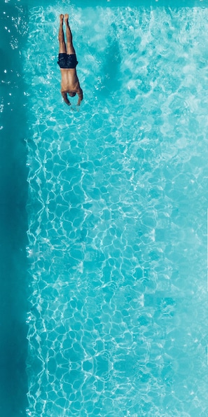 Innenpool, Liegestühle