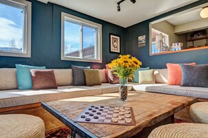 Sala de estar en el lobby