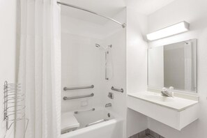 Free toiletries, hair dryer, towels, soap