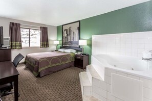 Studio Suite, 1 Queen Bed, Non Smoking | In-room safe, desk, laptop workspace, soundproofing