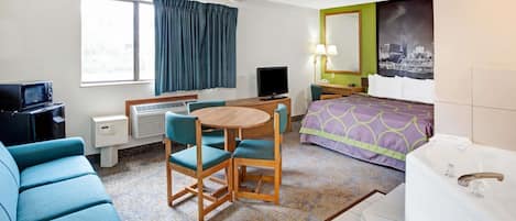 Desk, iron/ironing board, rollaway beds, free WiFi