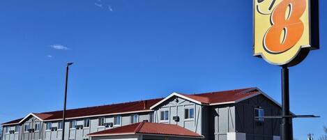 Majoituspaikan julkisivu