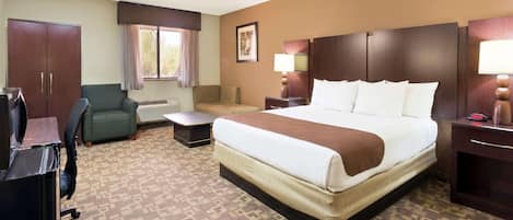 Desk, iron/ironing board, free WiFi, bed sheets