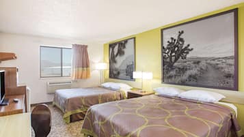 Desk, cribs/infant beds, free WiFi, bed sheets