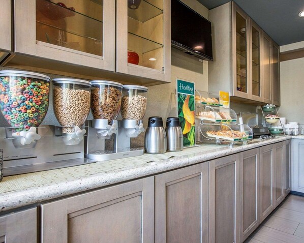 Free daily on-the-go breakfast 