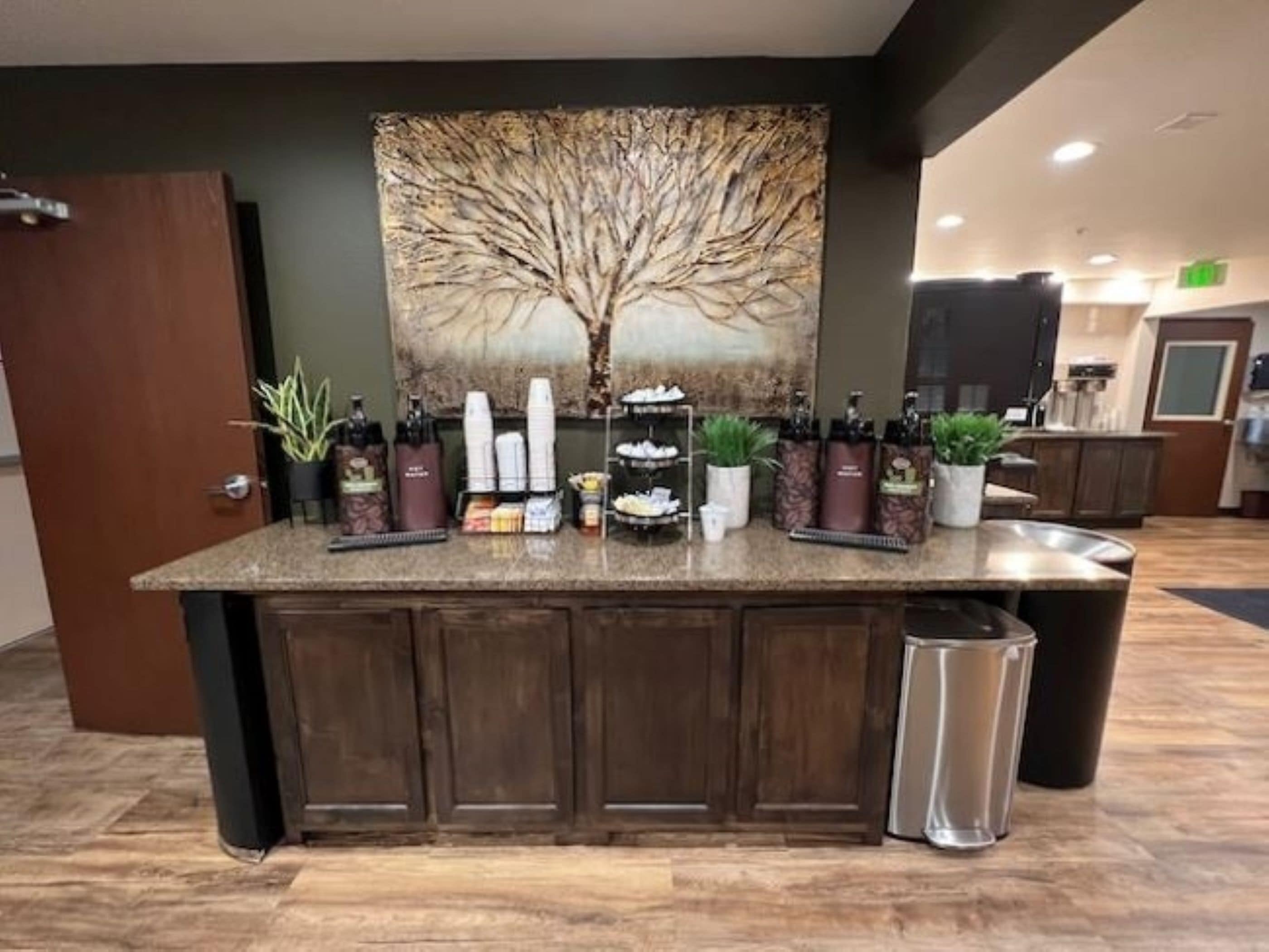 Free daily on-the-go breakfast 