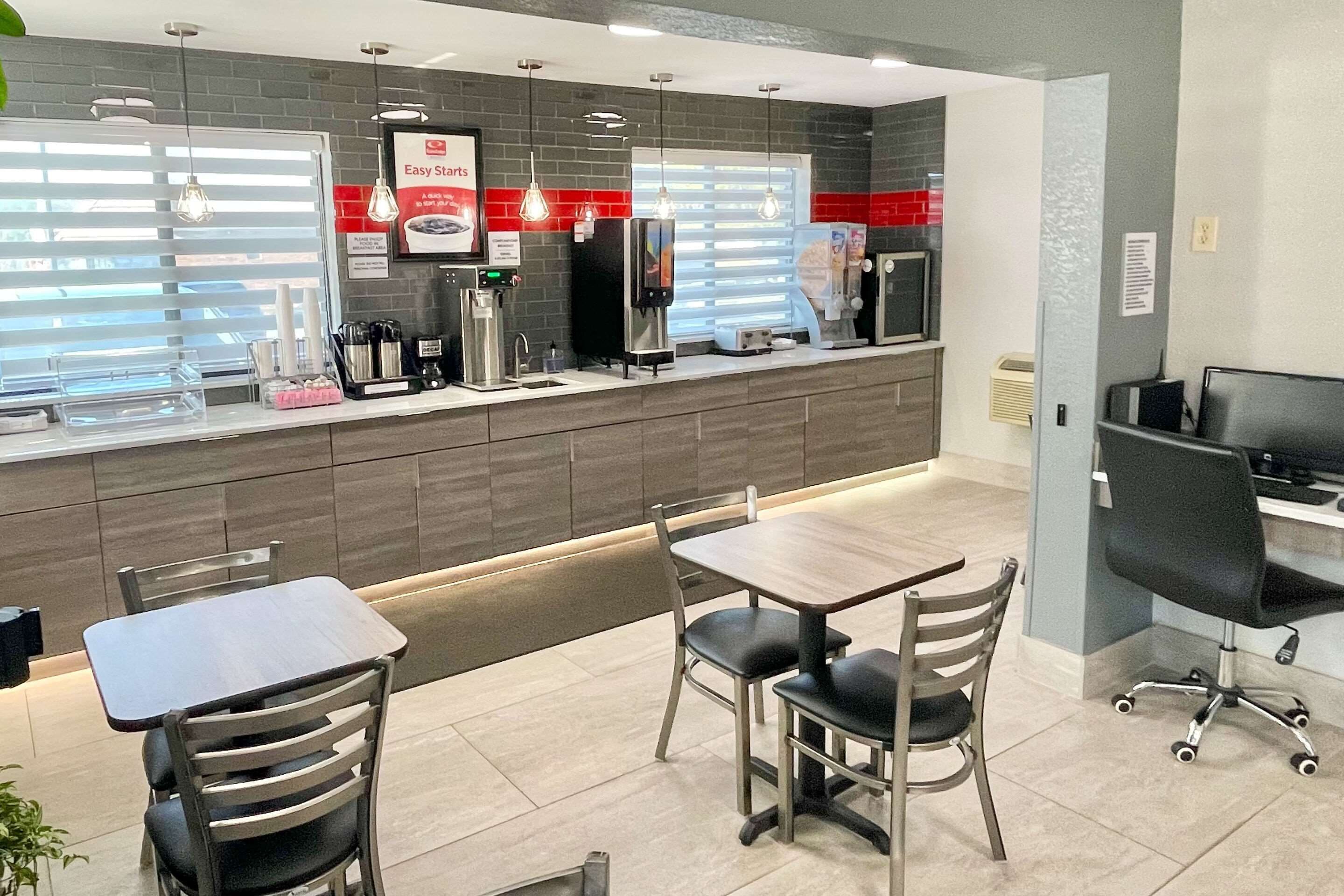 Desayuno continental incluido todos los días