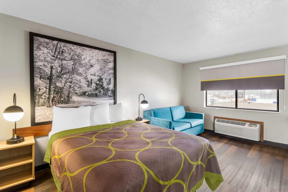 Suite estudio, 1 cama Queen size, para no fumadores | Escritorio, cortinas blackout, cunas gratuitas y camas extra