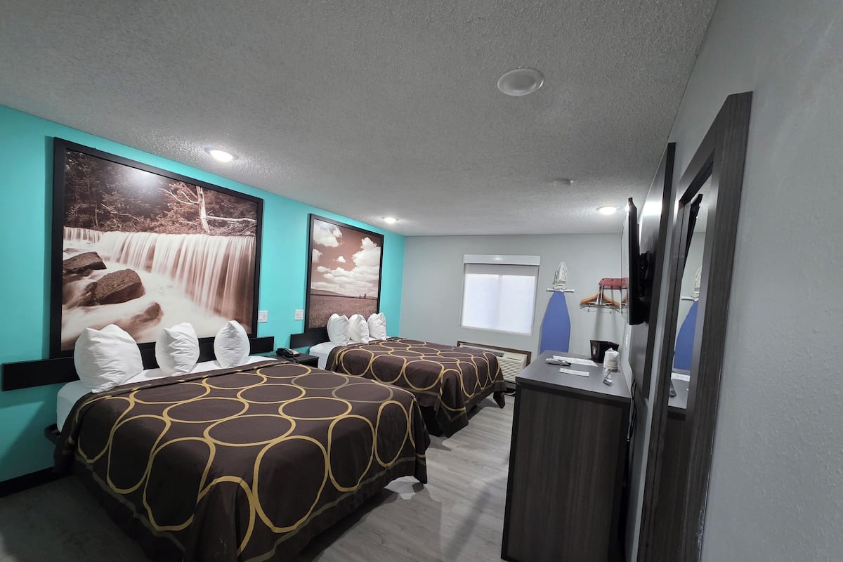 Desk, iron/ironing board, free cribs/infant beds, free WiFi