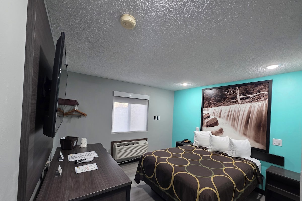 Room, 1 Queen Bed, Accessible, Non Smoking | Desk, iron/ironing board, free cribs/infant beds, free WiFi
