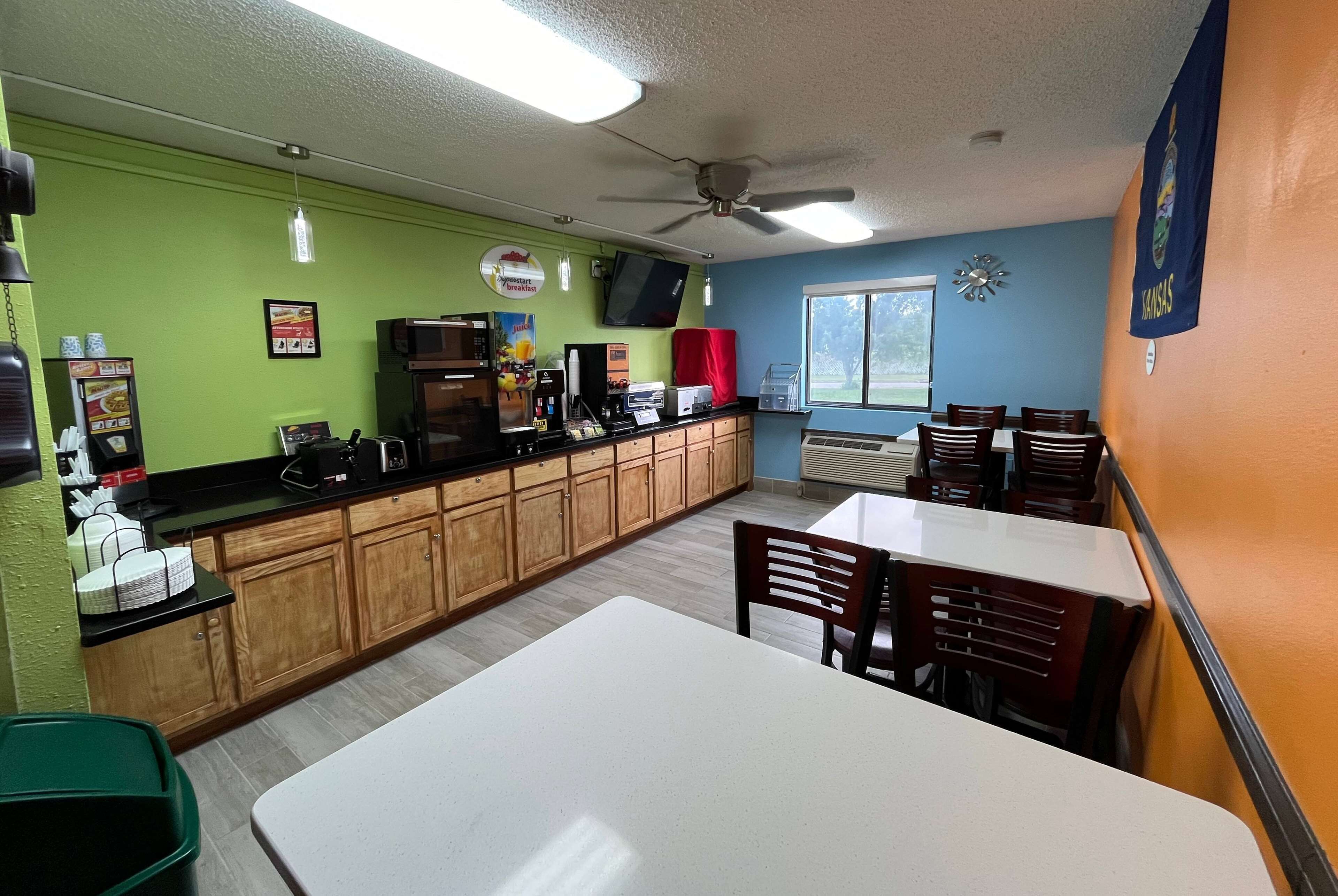 Dagelijks ontbijt voor onderweg inbegrepen