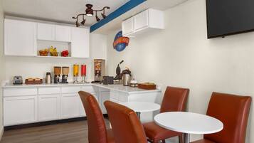 Daily continental breakfast for a fee