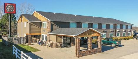 EntrĂ©e de lâhĂ©bergement