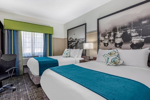 Egyptian cotton sheets, premium bedding, down duvets, pillow-top beds - The Freeport Hotel, an Ascend Collection Hotel (Freeport)