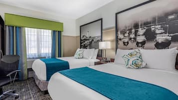 Egyptian cotton sheets, premium bedding, down duvets, pillow-top beds
