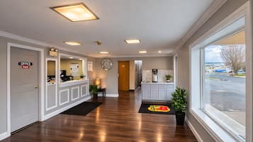 Sala de estar en el lobby