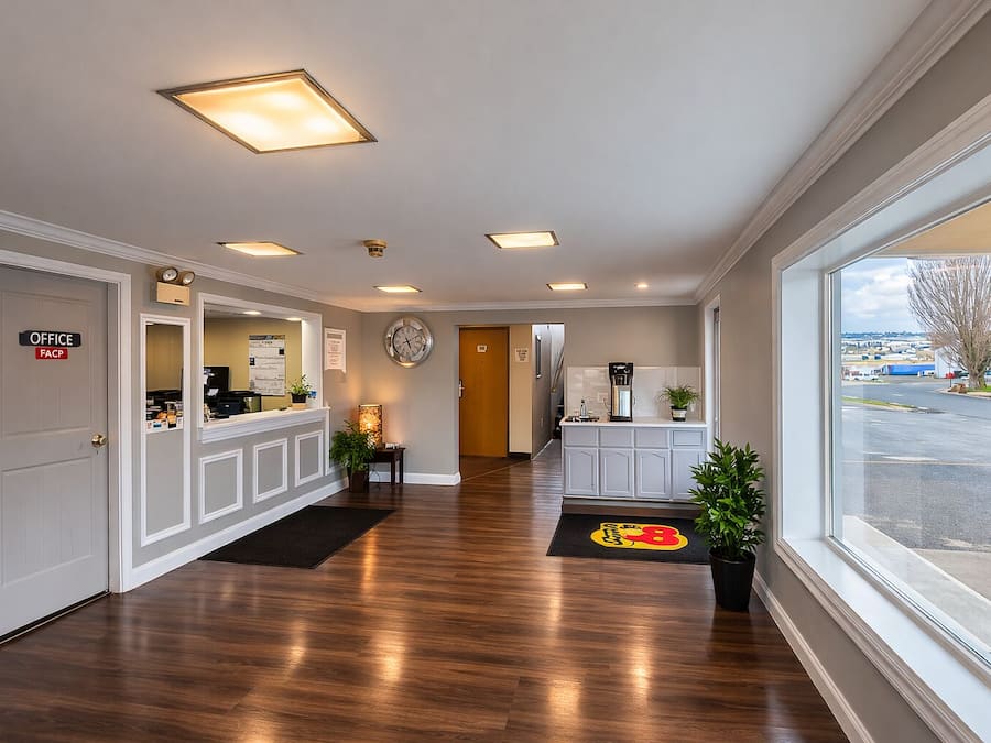 Sala de estar en el lobby