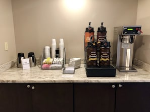 Free daily on-the-go breakfast