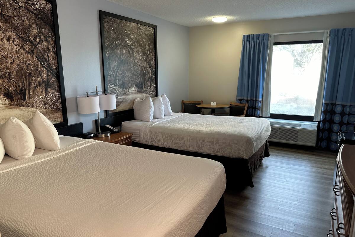 Room, 2 Double Beds, Non Smoking (1st Floor)
