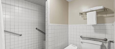 Engellilere uygun banyo