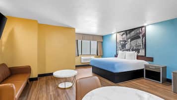 Studio Suite, 1 King Bed, Non Smoking | Desk, iron/ironing board, free cots/infant beds, free WiFi