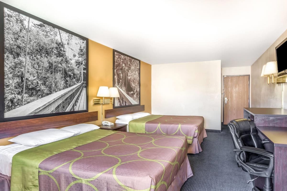 Desk, iron/ironing board, free cribs/infant beds, free WiFi