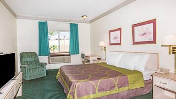 Standard Room, 1 King Bed | Laptop workspace, blackout curtains, iron/ironing board, rollaway beds