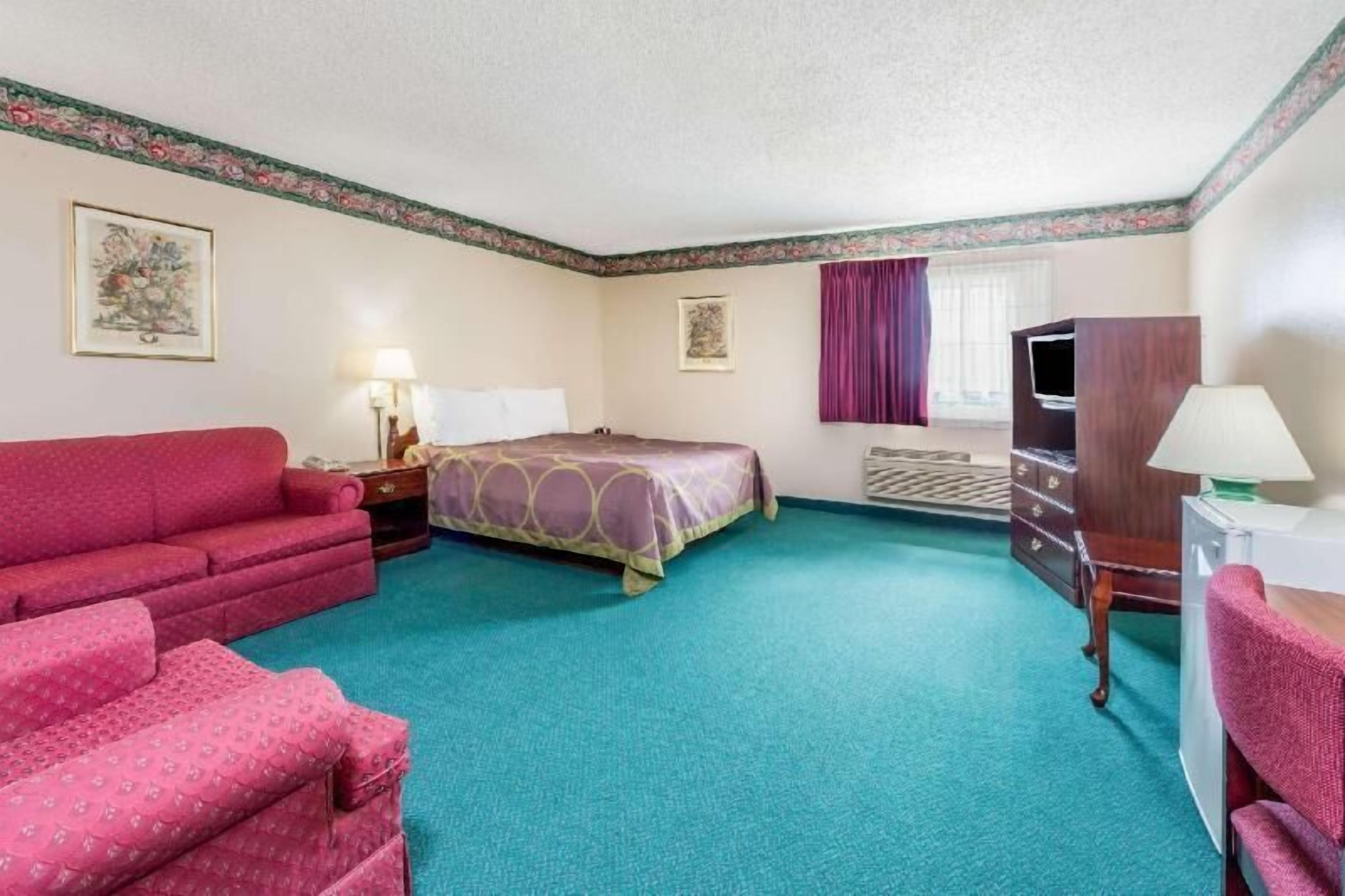 In-room safe, blackout curtains, iron/ironing board