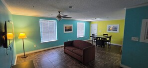 Deluxe Suite, Multiple Beds, Non Smoking (2 Bedroom) | In-room safe, desk, blackout drapes, iron/ironing board