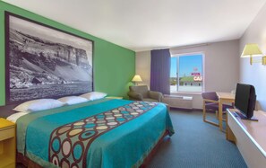 Standard Room, 1 King Bed | Desk, iron/ironing board, free cots/infant beds, rollaway beds