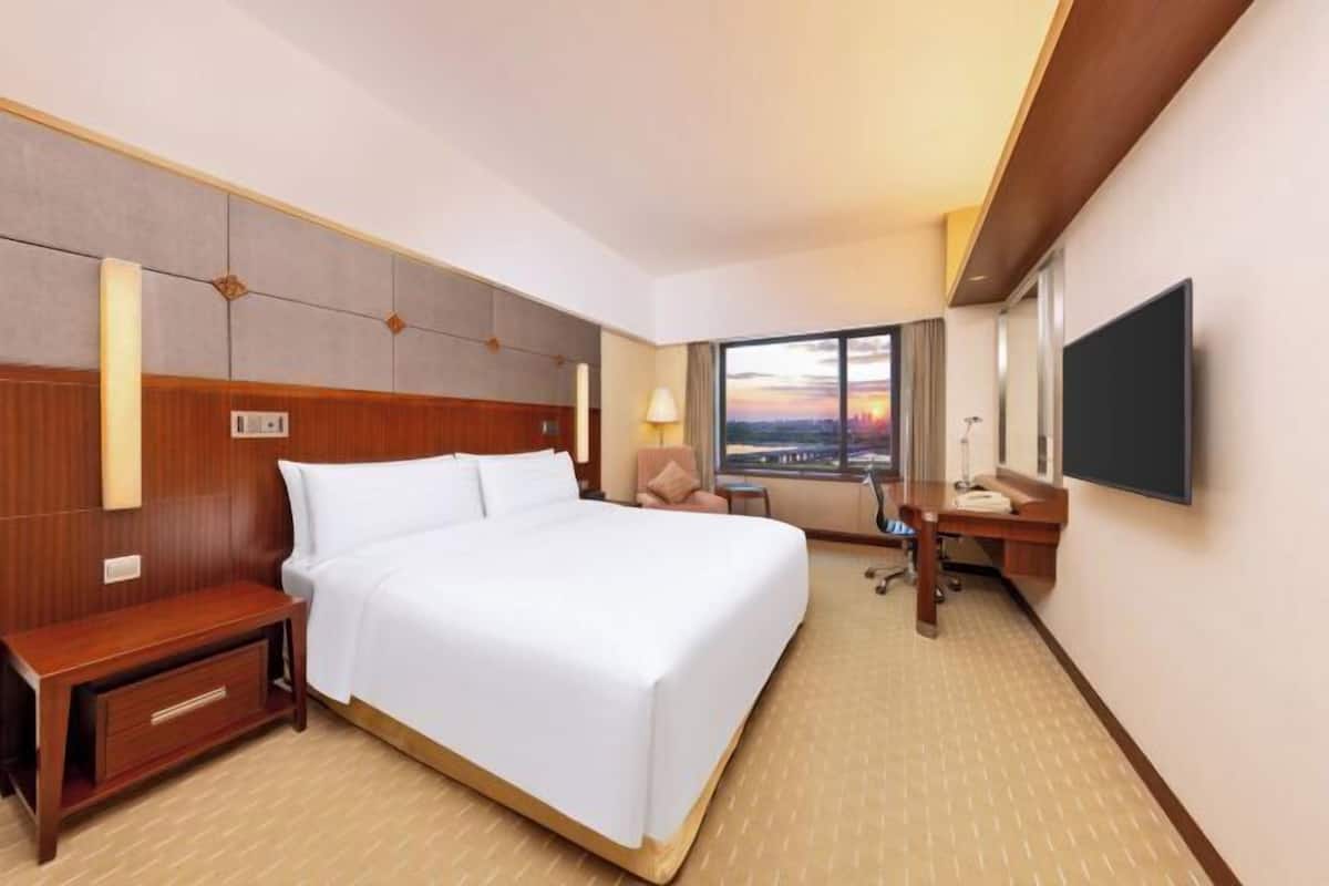 Biancheria da letto di alta qualità, copriletto in piuma, minibar