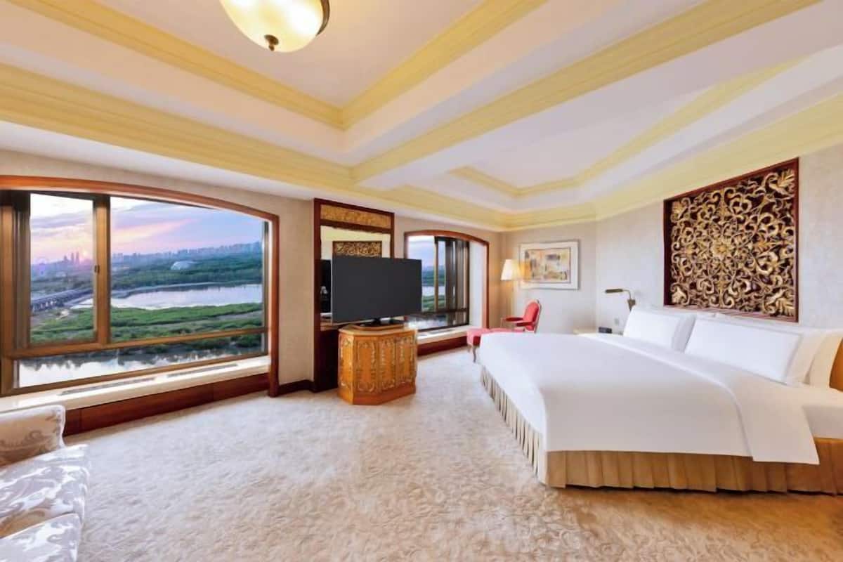 Biancheria da letto di alta qualità, copriletto in piuma, minibar