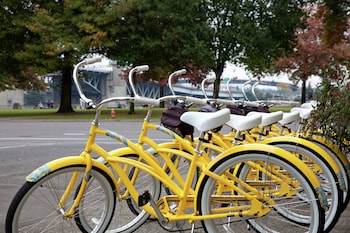 Bicycling at Staypineapple, Hotel Rose, Downtown Portland